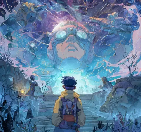 恋爱漫画《星空下的约定》封面